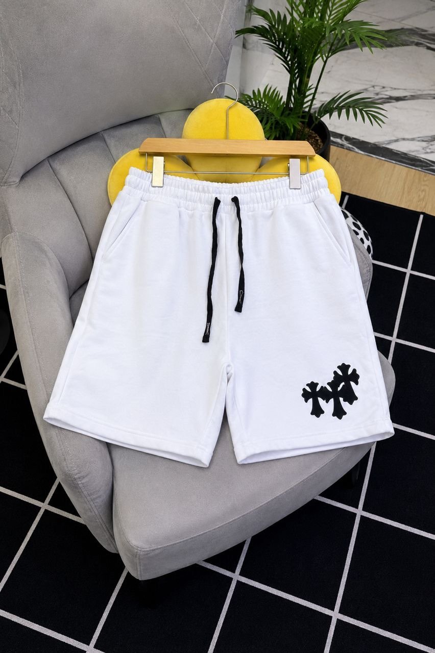 Cross Logo Casual Shorts