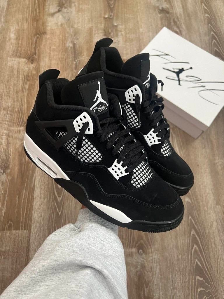 Nike Air Jordan 4 Retro white Thunder
