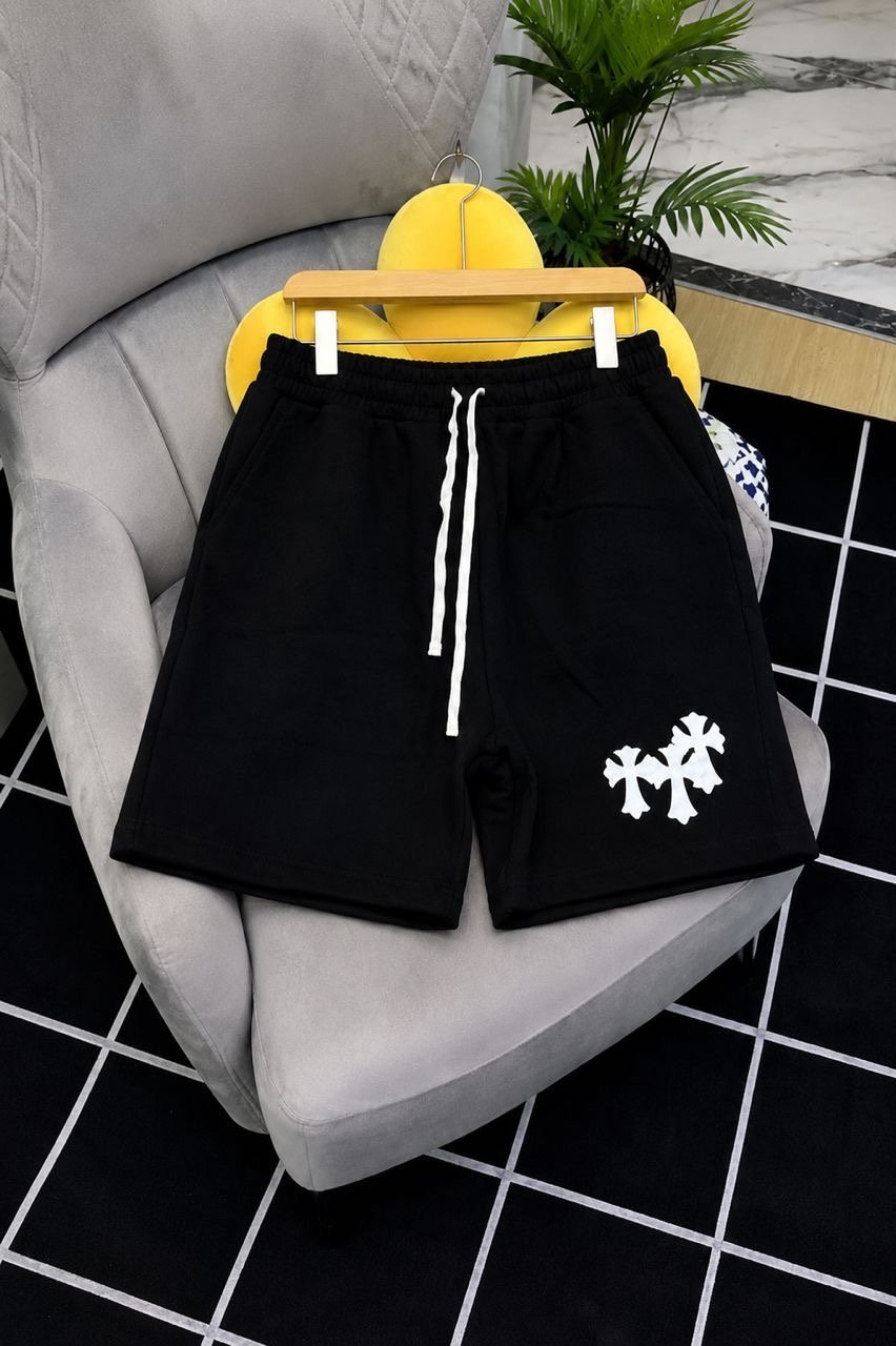 Cross Logo Casual Shorts