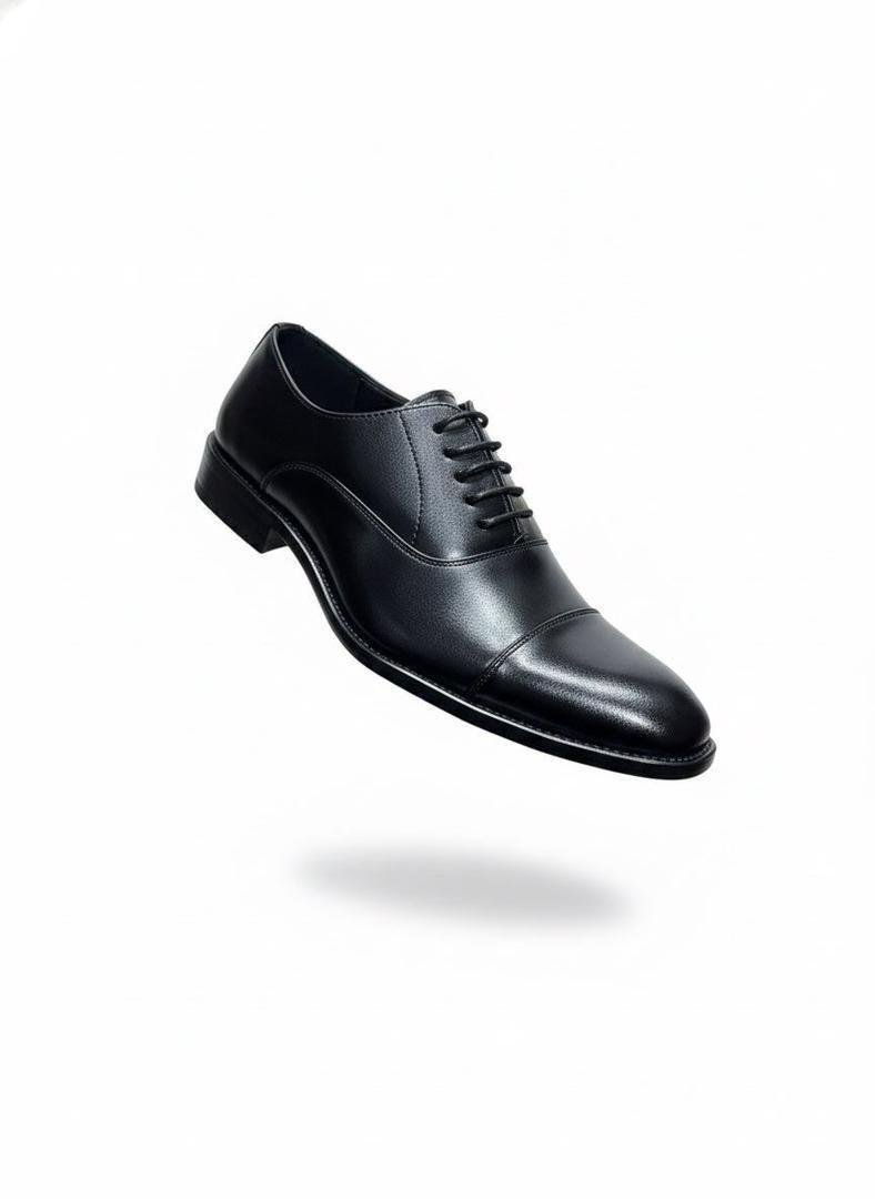 J.M.S Men Corporate Shoes ( Black)